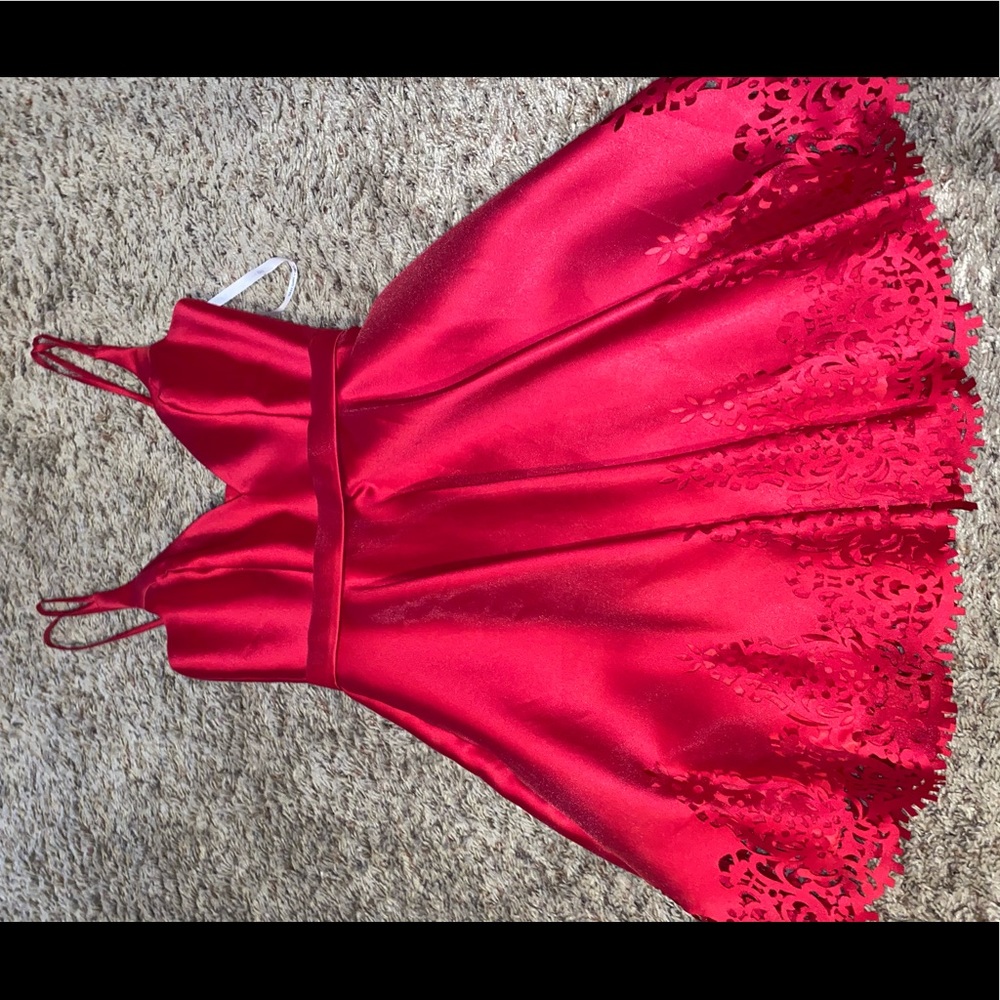 Red Sherri Hill Dress